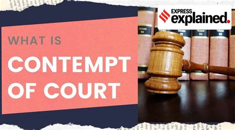 contempt of court definition